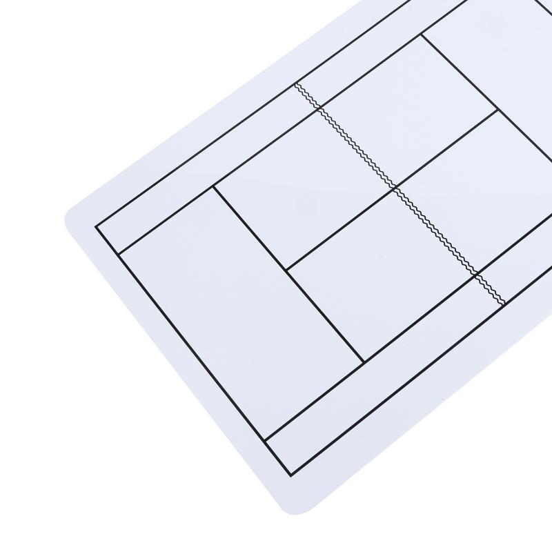35x22CM Tennis Coaching Board Dry Erase Magnetic Strategy Clipboard for Coaches Reusable Planning Tool for Classroom and Courtside Use