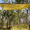 Reinforced Beige Sunshade Net