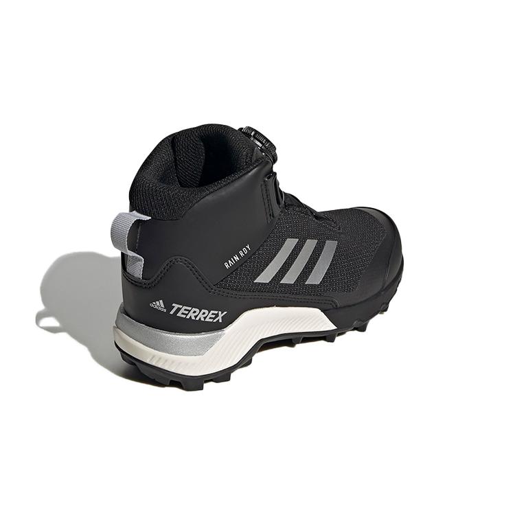 adidas Terrex Зимние Средние Boa Туристические K Дышащие Высокие Детские Уличные Ботинки Черные Детские FU7272
