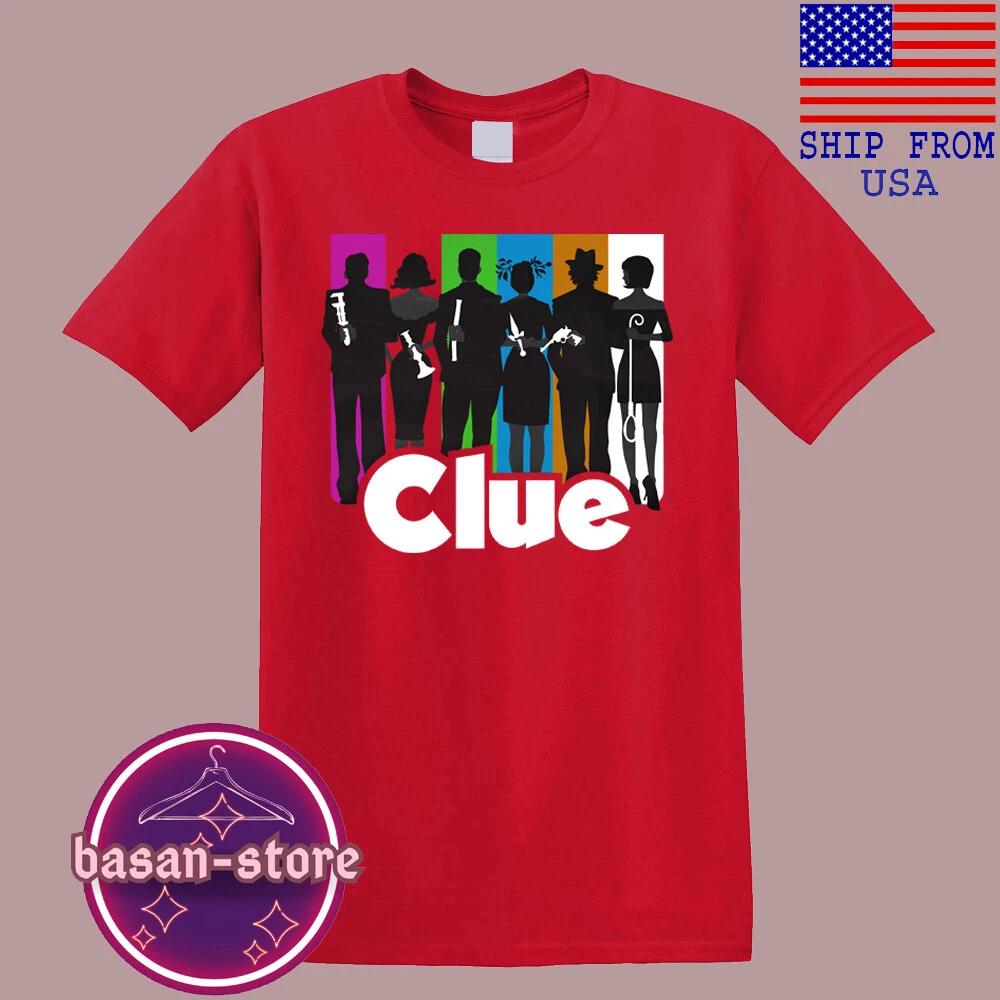Clue Movie Men's Red Size S-5XL