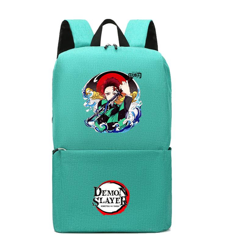 Рюкзак в стиле аниме «Убийца демонов» Nezuko Kawaii, школьная сумка с героями мультфильмов, большая вместимость, манга для путешествий, повседневная сумка для книг для девочек для взрослых