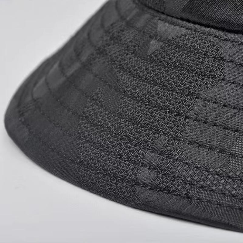Camouflage Bucket Hat Panama Black Hiking Climbing Fisherman Hat Summer Hip Hop Street Trendy Breathable Sun Hat