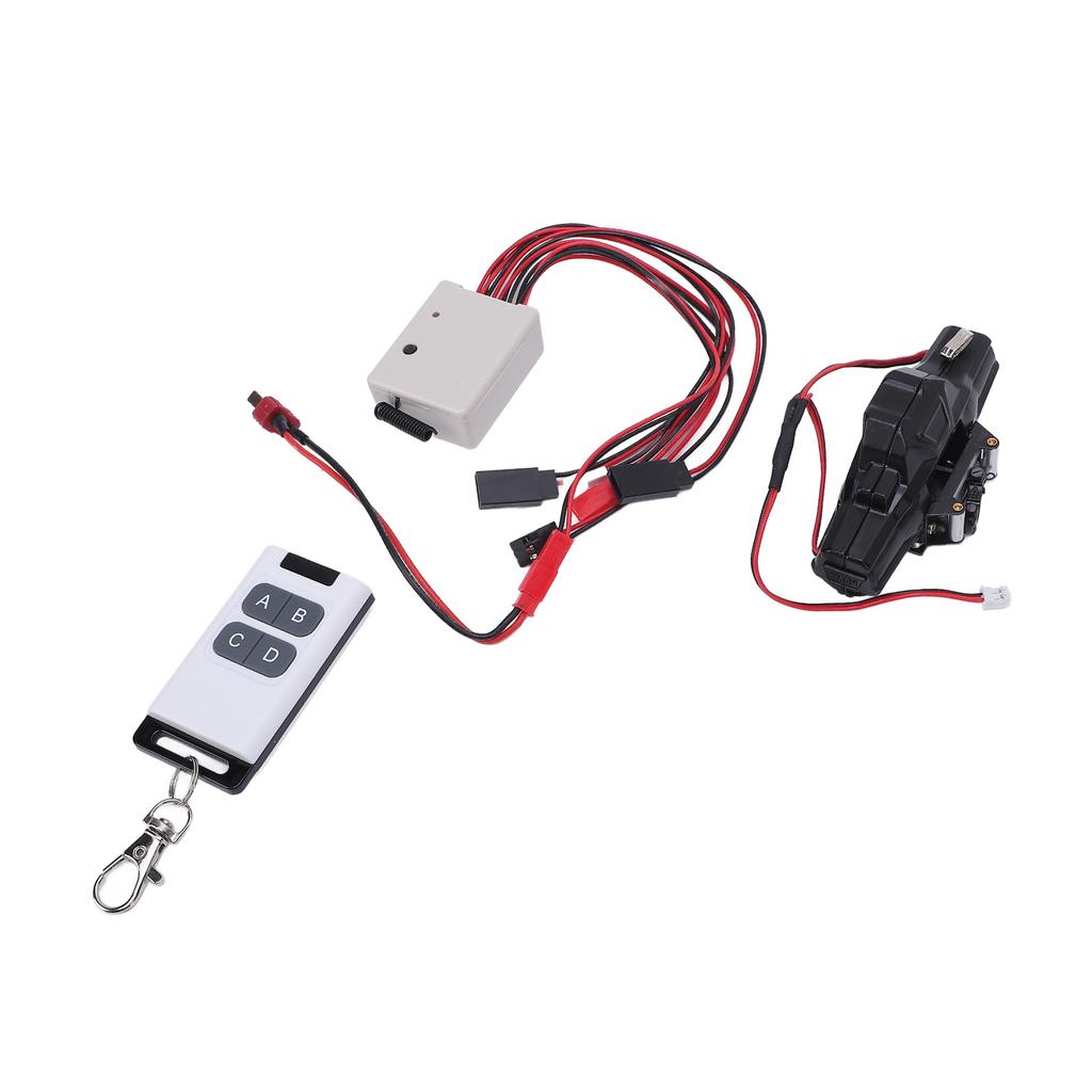 Лебедка для радиоуправляемой машины с пультом дистанционного управления из алюминиевого сплава с адаптером T-разъема 12 фунтов до 15 фунтов Нагрузка RC Лебедка Con