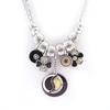 [G5952] - Black 'Emilie' Designer Necklace
