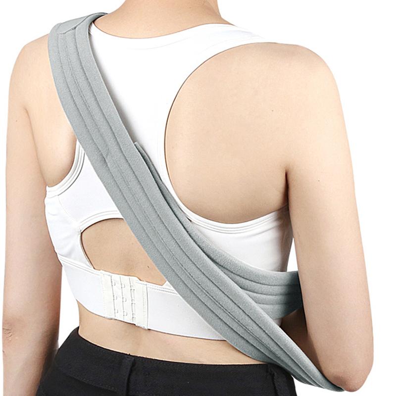 1Pc Arm Sling Adjustable Breathable Shoulder Immobilizer Support For Broken Arm