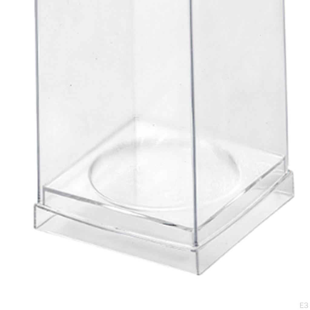 Прозрачная витрина для ликера Пылезащитный ящик для хранения бутылок Защита для дня рождения