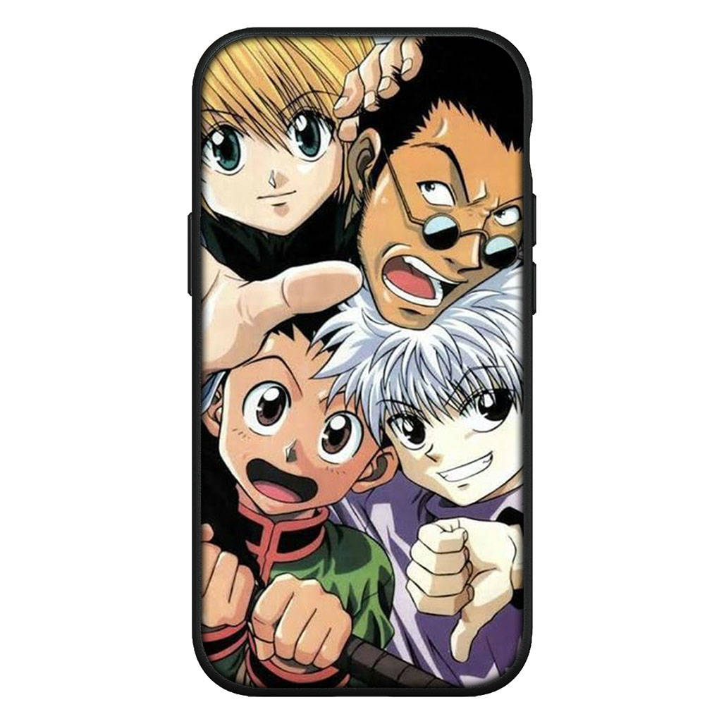 Для iPhone 16 15 Xiaomi Redmi Note 14 13 12 11 Pro Max X 8 16e Samsung Galaxy S25 S24 S23 Moto OPPO Huawei HXH Hunter X Hunter Killua Gon Freecss чехол