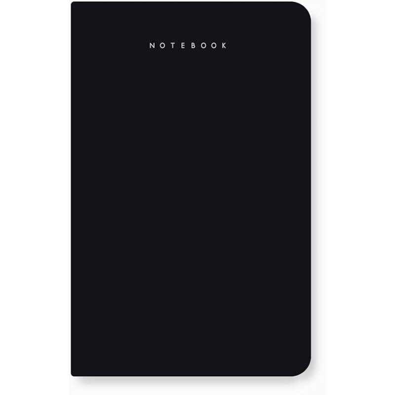 Factor Notes A5 Notebook: 90 Gsm | Ruled | 160 Pages (Black)