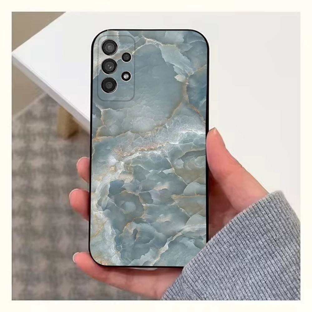 Чехол для телефона с мраморным рисунком для Samsung S9, S10, S20, S10, S21, S25, S24, S23, Ultra, FE, Plus, Lite, Мягкий силиконовый черный чехол