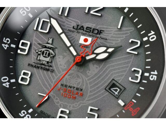KENTEX Watch Solar 10 ATM Water Resistant Phantom F-4 Phantom II Model S715M-10
