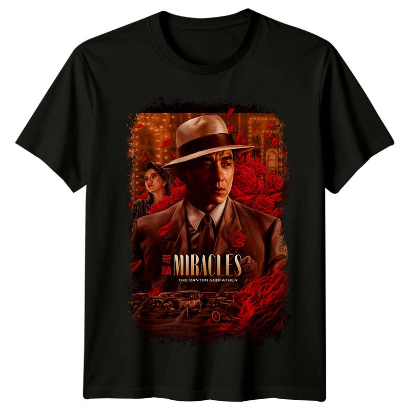 Miracles- The Canton Godfather (1989) Movie Poster T-Shirt Retro 80s Unisex T-Shirt