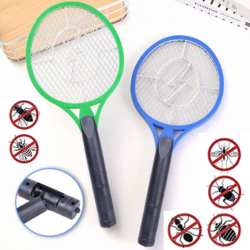 Battery Power Mosquitos Killer Electric Mosquito Repeller Portable Killer Insects Swatter Racket for Home Accessories Tools 2024
