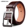 Мужской деловой ремень с пряжкой, универсальный модный повседневный ремень в корейском стиле