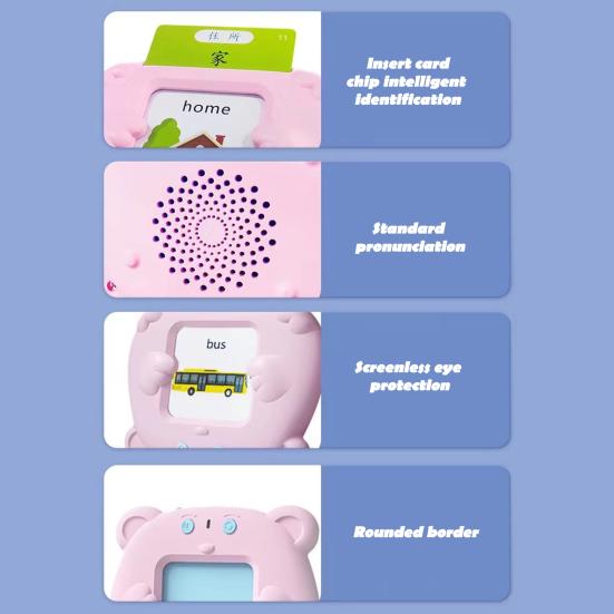 1 набор говорящих флеш-карточек обучающая игрушка с 112/255 карточками для детей раннего возраста