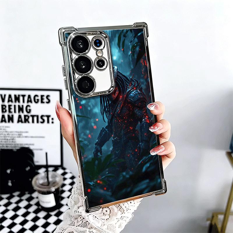 A-Alien Vs P-Predator Покрытие Чехол для Телефона Для Samsung Galaxy S24 S25 FE S26 Edge S23 Ultra S22 S21 Plus S20 Ударопрочный Подушка Безопасности Чехол