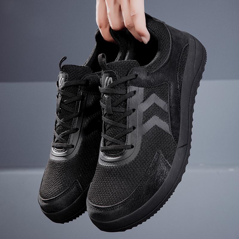 Модные новые унисекс широкие туфли дышащая сетка мужские босые туфли с широким носком брендовые балетки мягкие нулевая подошва кроссовки с широким носком большой размер