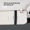 Double Clip Sunglasses Holder Magnetic Leather Glasses Storage For Volvo V60 S90 XC40 V40 XC90 S60 C30 V50 V70 S80 T6 V90 R XC60