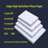 High Gloss Inkjet Photo Paper: 5" To 10", A3, A4, A5, High Definition 4R