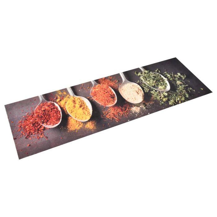 Tapis de cuisine - vidaXL - Lavable - 900x300 cm - Blanc - Rectangulaire