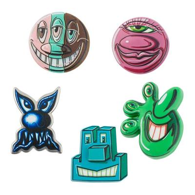 Дизайн узора Цинковый сплав Другие аксессуары для обуви Унисекс Многоцветный