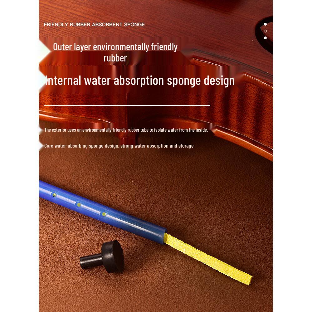 2026 Violin & Cello F-hole Humidifier: Anti-cracking Moisturizer for Sound Panels.