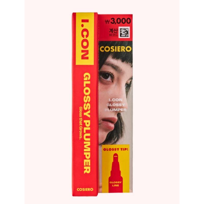 COSiERO Icon Glossy Plumper 4g – High-Shine Plumping Lip Gloss | 2 Shades