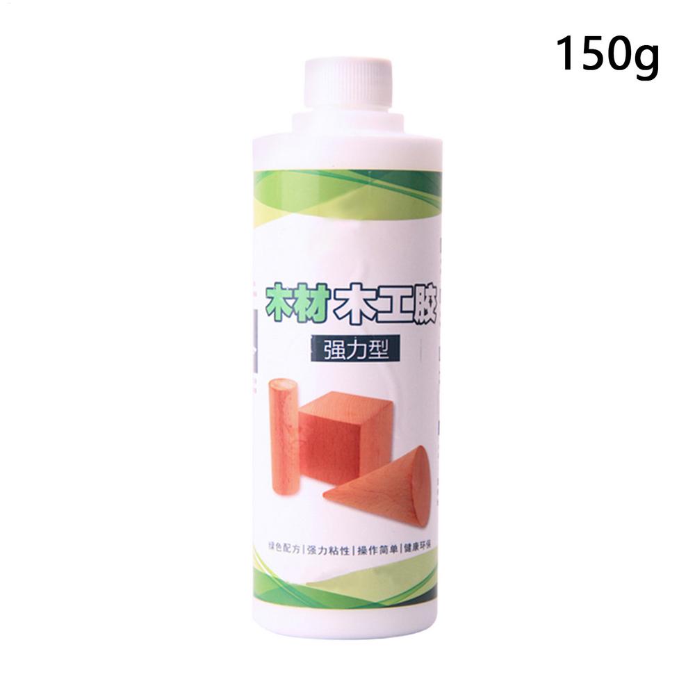 Клей для дерева Strong 50 г/150 г Быстросохнущий Белый латексный клей для столярных работ Водонепроницаемый Клей для плотников Клей-адгезив для ремонта деревянных полов и мебели