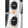 4PCS Car Door Lock Covers - Waterproof Auto Lock Latch Protectors, Universal Vehicle Door Lock Decorative Accessories