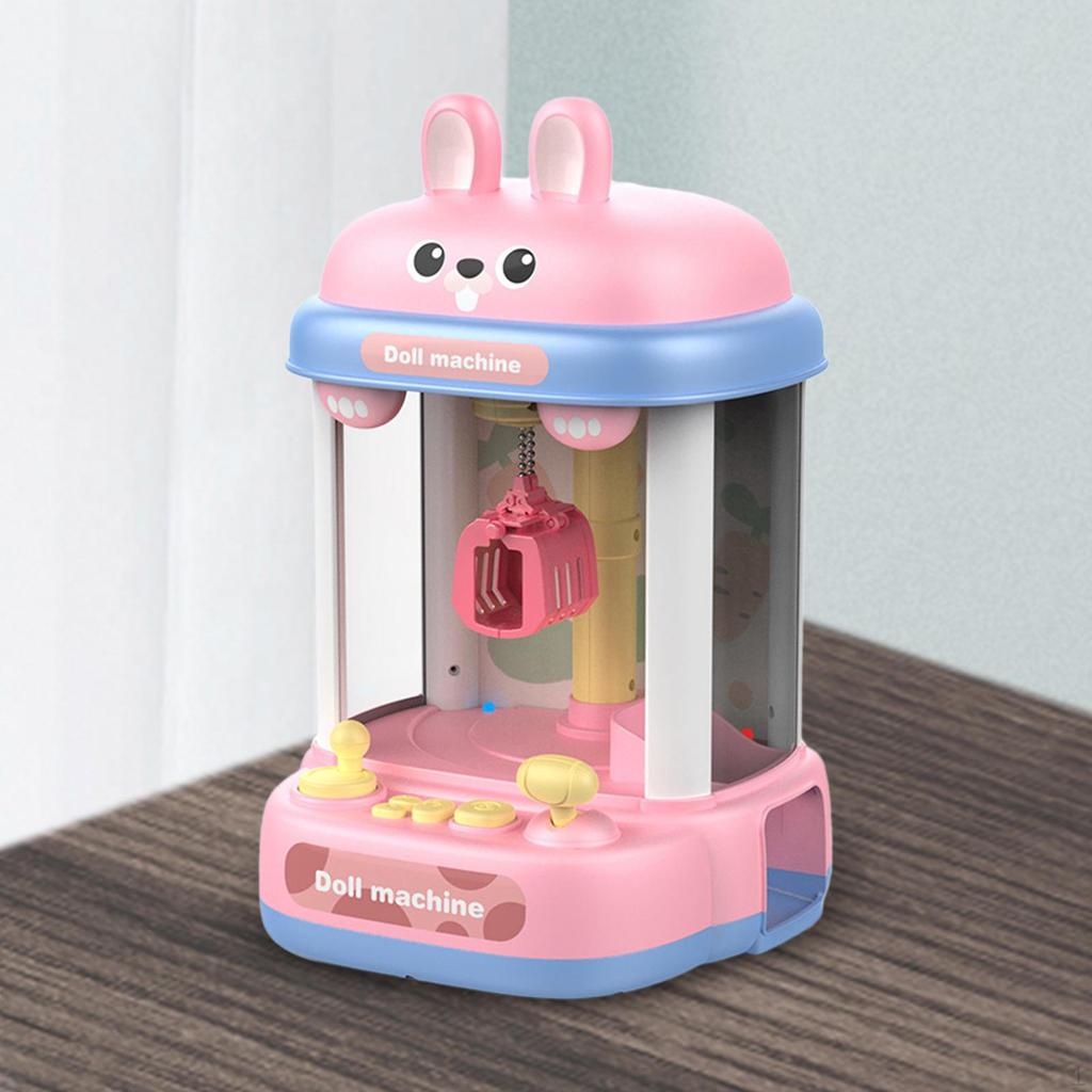 Игровой автомат с когтями и подсветкой Мини-торговый автомат Забавная игрушка для помещений Музыка и