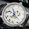 Luxury Top Brand Men' S Watches, Horse Sculpture Watches, Men' S Hollowed Out Automatic Mechanical Watches, Business Clocks