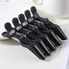 5Pcs Alligator Hair Clip Plastic Nonslip Durable Hairpin Black Pink Styling Accessories for Women Men Hairdressing