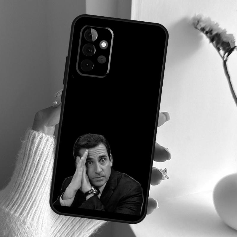 The Office Michael Scott Case For Samsung Galaxy A13 A33 A53 A06 A17 A56 A36 A26 A16 A15 A35 A55 A34 A54 A52 A12 A32