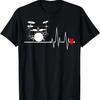 Drum Heartbeat Drums Heartbeat for Drummers T-Shirt