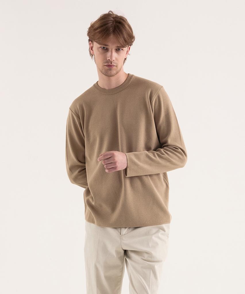 BIRBANTE Milano Washable Round Knit - Beige