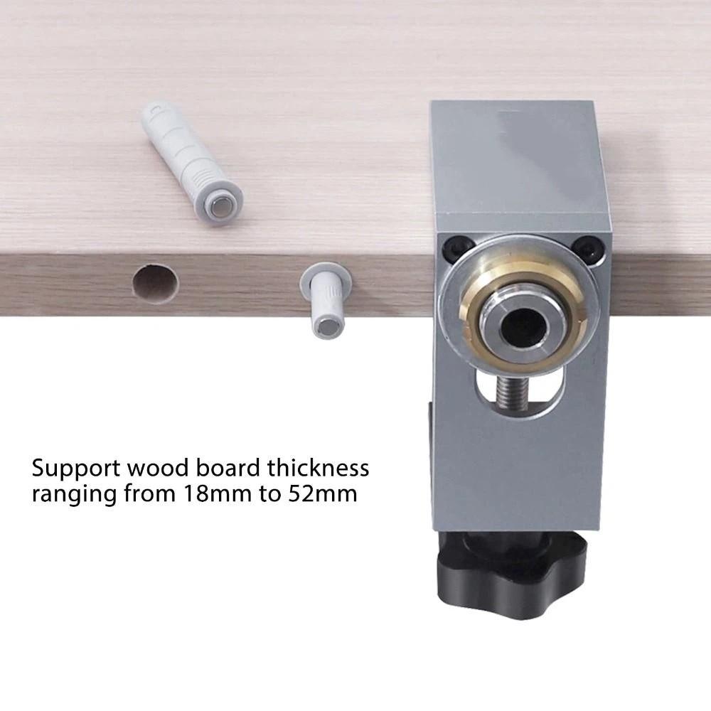 Набор кондукторов для расширения отверстий, эффективное сверление, отбойник для дверцы шкафа, домашняя мастерская