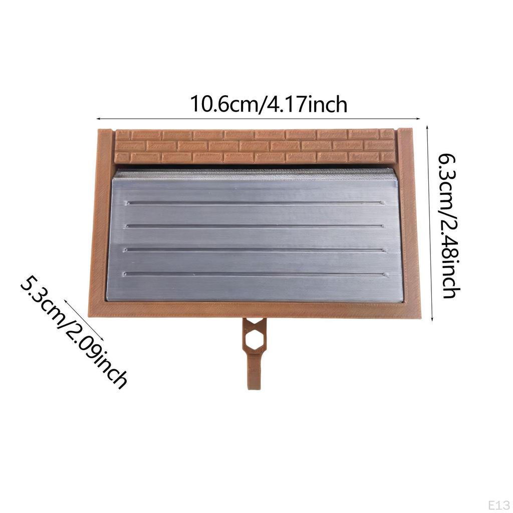 Car Garage Key Holder with Opening Door Keychain 3D Printed Opener Keys Rack for Entryway