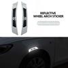 Car Wheel Arch Front And Rear Bumpers Night Reflective Sticker For Lada Xray Granta Largus Kalina Largus Priora Samara 2110 WW19