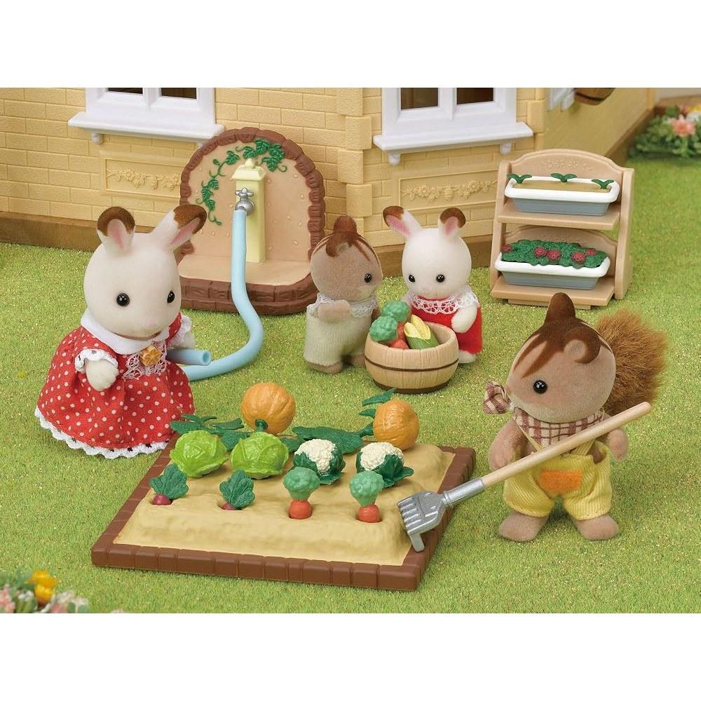Sylvanian Families Набор для выращивания овощей Игрушка для кукольного домика, EPOCH, Возраст 3+, C-616