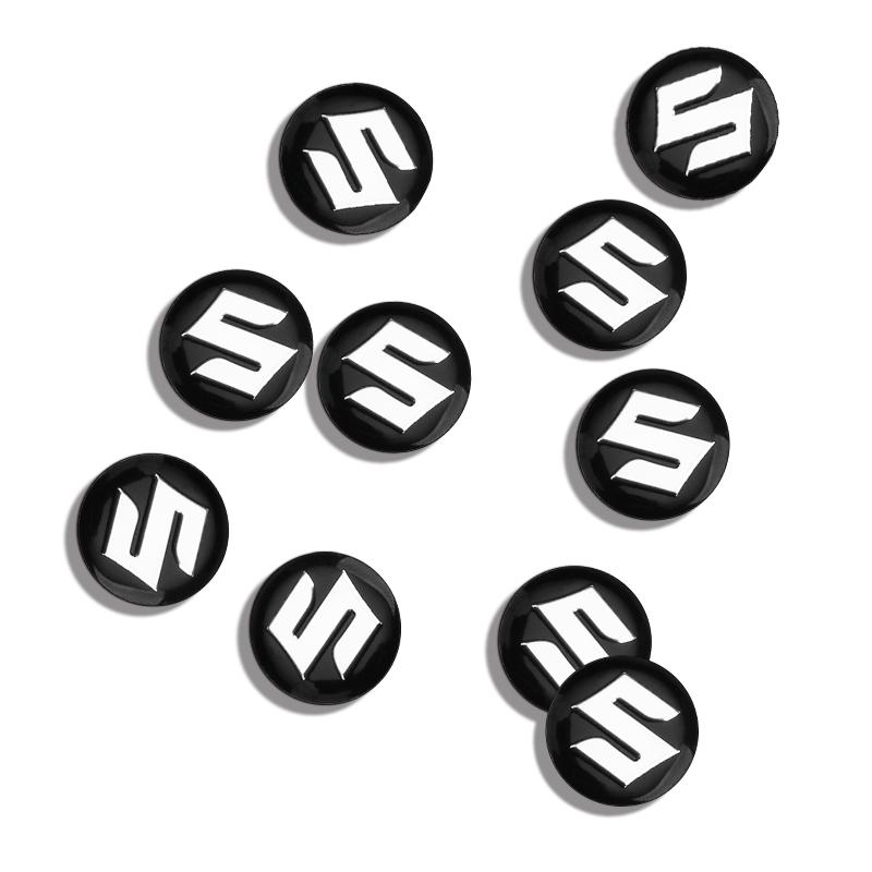 Car Styling Aluminium Metal Car Styling Remote Key Stickers For Suzuki Celerio