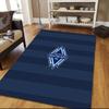 Vancouver Whitecaps Football Club2 Flannel Pattern Square Carpet,Area Rug,Carpet Rug for Living Room Bedroom Sofa Playroom Decor,Non-slip Floor Mat