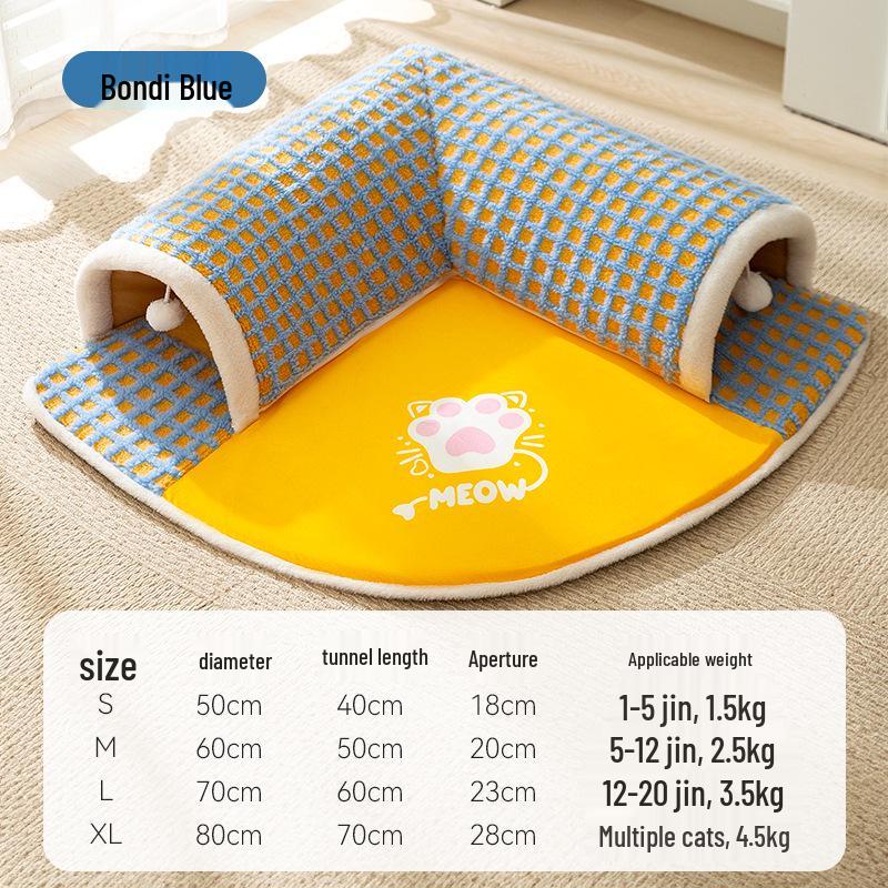 Трансграничная кошачья вилла: Уютное осенне-зимнее гнездышко для котят и собак