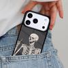 Эстетичный чехол-скелет для iPhone 16e 15 14 13 12 17 Pro Max Plus Air 17pro Cover Coque