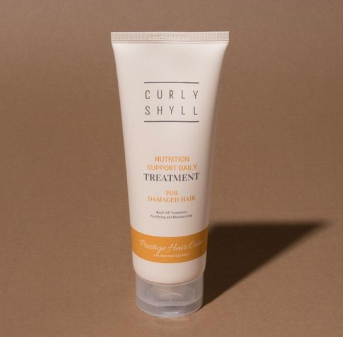 CURLYSHYLL Nutrition Support Daily Hair Treatment 250ml – Lightweight Nourishing Conditioner