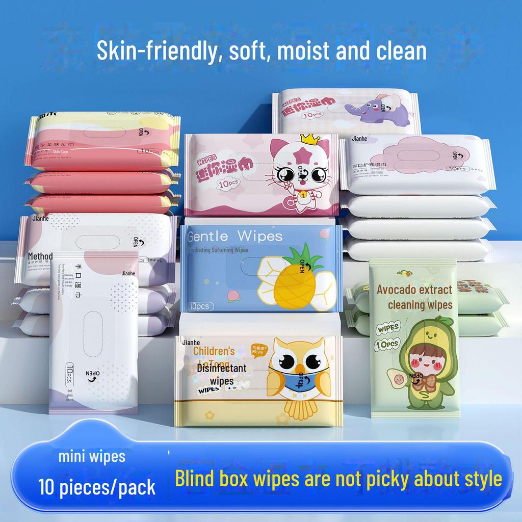Infant Hand & Mouth Cotton Soft Wet Wipes - Gentle Clean for Baby