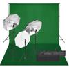 Day and Night - Day and Night Photo Studio Kit with Lights and Background Set