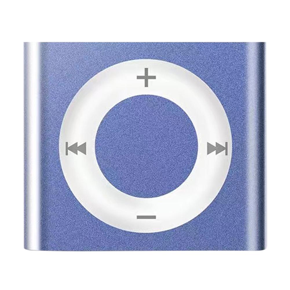 Mini MP3 Player Metal Clip-on Sports Music Player Waterproof Sport MP3 Music Player Build in Speaker 180mAh Build in Speaker