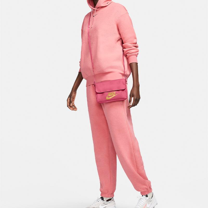 Nike Тканевая сумка через плечо, сумка кроссбоди обычная женская малиново-розовая повседневная CW9300-622 повседневная CW9300-622