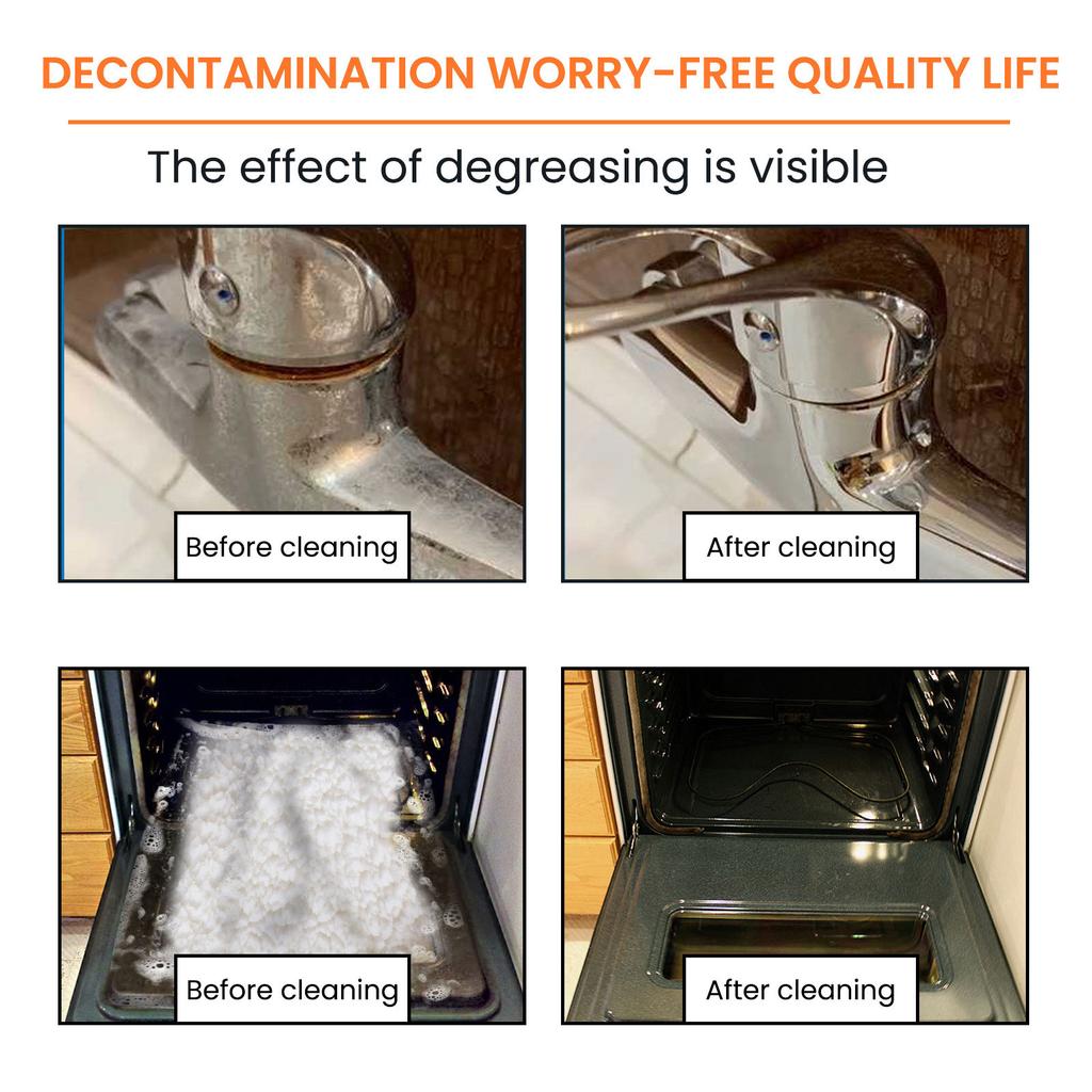 100 мл Bubble Cleaner Foam Spray Kitchen Cleaner Foaming Heavy Oil Stain Cleaner Мощный пятновыводитель для удаления пятен