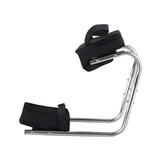 Сиденье из нержавеющей стали для коленей, уменьшающее онемение ног, защита коленей, эргономичное сиденье для садоводства и фермерских работ