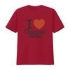 I Love Chappell Roan T Shirt vintage Washed Top For Everyday Wear Stylish designer clothes Soft graphic streetwear Casual